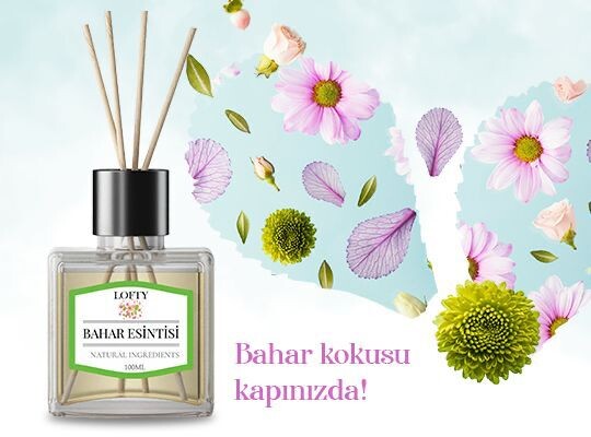 Bambu çubuklu oda kokuları