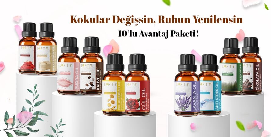 Avantajli Doğal yağ setleri